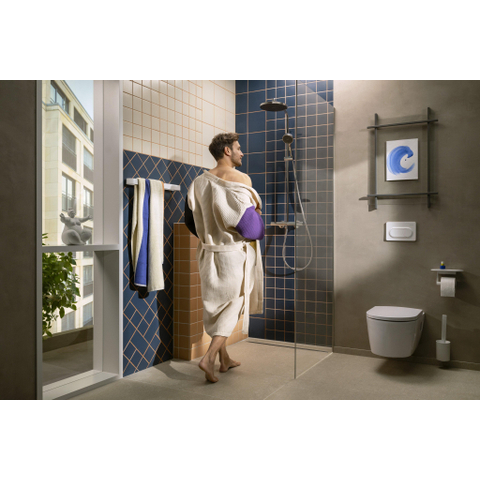 Hansgrohe EluPura Original S Wandcloset - 54x36cm - spoelrandloos - AquaChannel Flush - softclose en quickrelease - keramiek - wit SW1164958