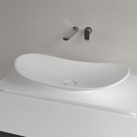 Villeroy et Boch My Nature Lavabo à poser 81x41cm ceramic+ Blanc 0124330