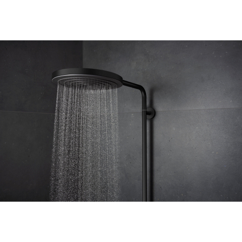 Hansgrohe Pulsify S Puro Puro1jet - showerpipe - ecosmart - 260 - thermostatisch - 3jet - handdouche en doucheslang - 160cm - thermostaat - mat zwart SW1151844