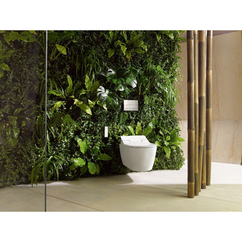 Duravit Me by starck Starck Mewandclosetpack - met wandcloset - diepspoel - rimless - met verdekte bevestiging - 37x57cm - inclusief d - spoelrandloos - wit SW85524