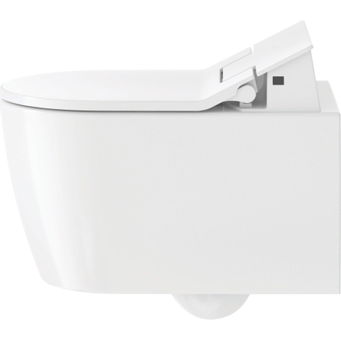 Duravit ME by Starck wandcloset diepspoel spoelrandloos met Hygieneglaze v. SensoWash closetzitting 37x57cm met verdekte bevestiging wit SW84185