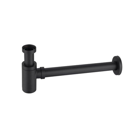 QeramiQ Fuente fonteinset – 38x24x7 cm – keramiek wit glans – kraangat midden – mat zwarte kraan – zonder frame SW1111474