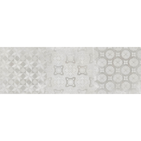 Cifre Ceramica wandtegel - 40x120cm - Rechthoek - 11mm - gerectificeerd - Betonlook - Decor White SW159354