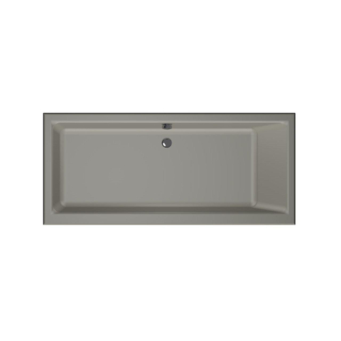 Xenz Kristal Baignoire - 180x80x48 - bonde centrale - acrylique - ciment SW378269