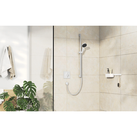 Hansgrohe Duoturn E Robinet encastré pour 1 fonction mat blanc SW918536