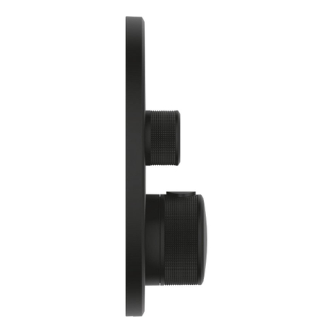 Grohe Grohtherm SmartControl Afdekset - thermostatisch - rond - phantom black (zwart) SW901521