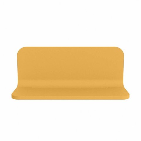 Mondiaz SPOT spiegel – Ø30 cm – met planchet – Ocher (geel) SW1235559