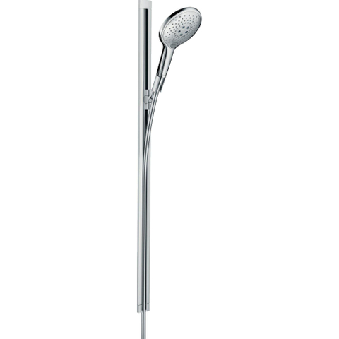 Hansgrohe Raindance Select S - select glijstangset - 150 Air - 90cm Unica S - wit chroom 0450880