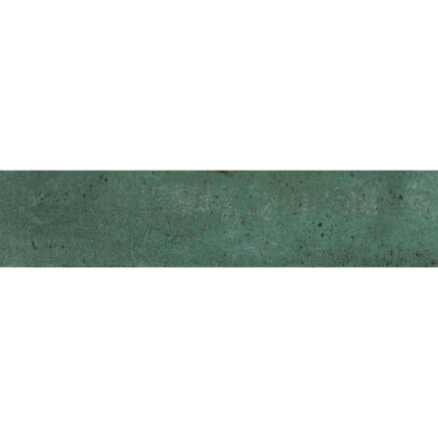 ÉCHANTILLON Ceralto Pavero Core Carrelage mural - 6X27cm - 7.7mm - Rectangle - Green Jade Brillant SW1220885