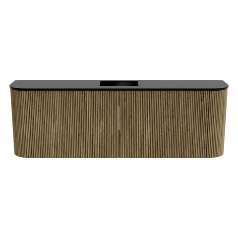 Mondiaz JOYA Meuble de salle de bains 123,2cm - arrondis gauche et droite couleur Dusk - Vasque FAYE position Milieu 1 trou de robinet couleur Urban SW1421716