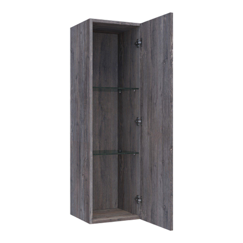 BRAUER Trust badkamerkast - 120x35x35cm - excl. opbouwgreep met 1 deur links- of rechtsdraaiend Driftwood SW499112