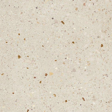 Ceralto Chipstone Terrazzo Carreau de sol - 60x60cm - 9mm - rectifié - aspect terrazzo - Beige SW1483584