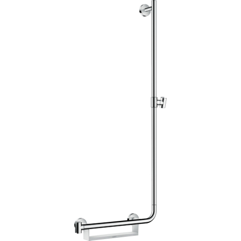 Hansgrohe Unica - glijstang Comfort - 110 cm rechts chroom/w - wit chroom SW66577