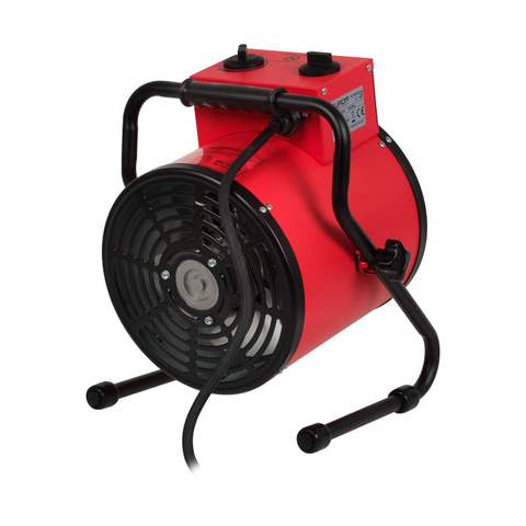 Eurom EK 3000 Round Déshumidificateur de chantier / Chauffage d'atelier 3000 watts SW656469