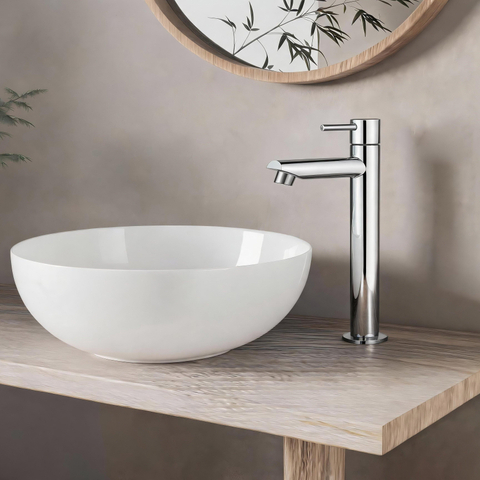 FugaFlow Eccelente Sobrado Robinet de lave-mains - surélevé - à poser - chrome SW1590119