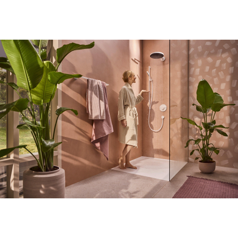 Hansgrohe Pulsify s Staaf - handdouche - 1jet ecosmartmat - mat wit SW918079