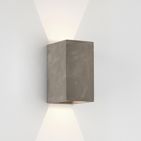Astro Oslo 160 Applique murale LED 16x8.4x10.7cm IP65 éclairage intégré béton SW378053