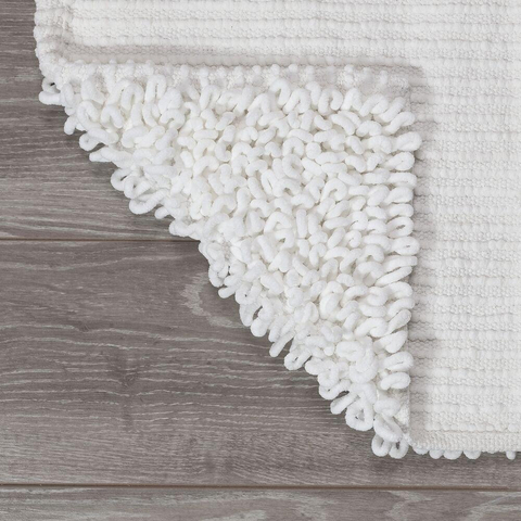 Sealskin Twist Tapis de bain Polyester 60x90 cm Blanc SW94552