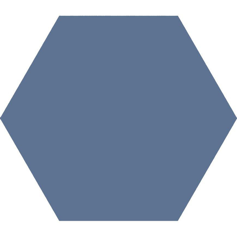 SAMPLE Cifre Cerámica Hexagon Timeless Vloer- en Wandtegel Marine Mat Vintage Mat Blauw SW736051