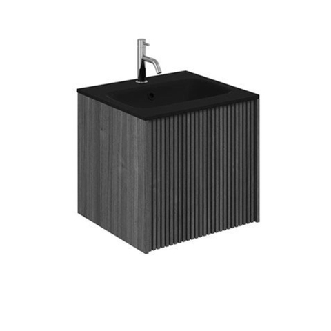 Crosswater Limit Meuble sous vasque - 50x45x46.5cm - steelwood/anthracite (hout) SW876280