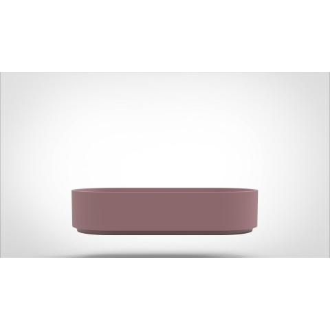 Arcqua Case waskom ovaal 60x26cm mat roze SW767318