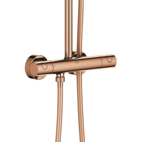 Grohe Euphoria XXL Regendoucheset Opbouw - hoofddouche 31cm - handdouche rond - warm sunset (koper) SW98858