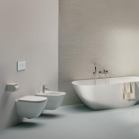 Laufen Lua Advanced hangtoilet – compact – spoelrandloos – 36 x 52 cm – glans wit LCC SW786320