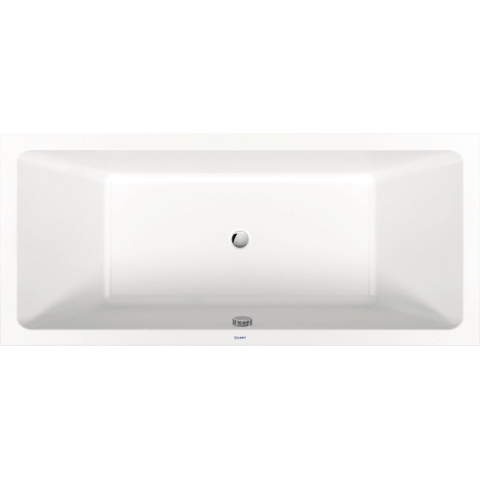 Duravit No.1 Inbouwbad - 180x80cm acryl - glans wit SW723798