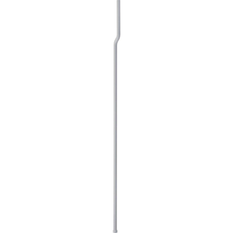 Geberit spoelpijp d32 m schroefdraadaansluiting 1 1/4 plus - 2 beugels - wit GA10664