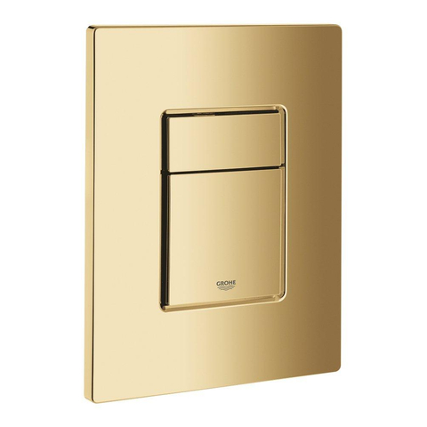 Grohe Skate Cosmopolitan Bedieningsplaat - dualflush - horizontaal/verticaal - kunststof - cool sunrise (goud) SW116325
