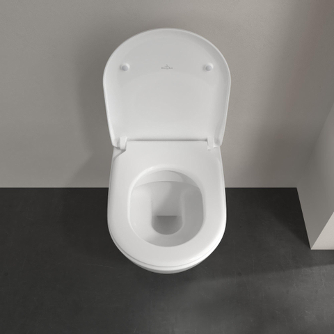 Villeroy & Boch Subway 2.0 WC suspendu sans bride avec abattant Slimseat softclose et quick release blanc GA59209