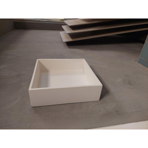FugaFlow Eccelente Acces Nis Opbouw - 30x30x10cm - solid surface - wit mat SW1587845
