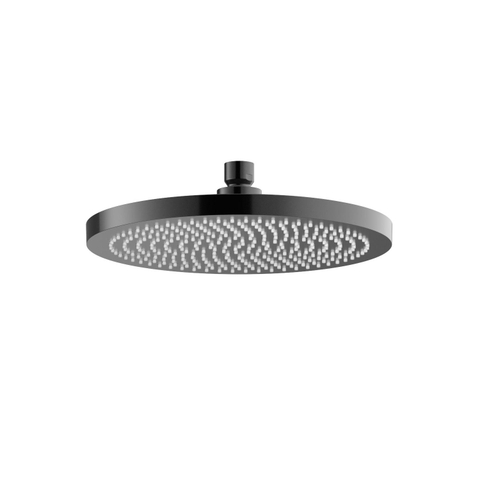 Hotbath Ace Hoofddouche - diameter 23cm - rond - PVD - gepolijst zwart SW1117641