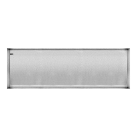 Looox Colour BoX inbouwnis - 90x30x10cm - RVS geborsteld SW108653