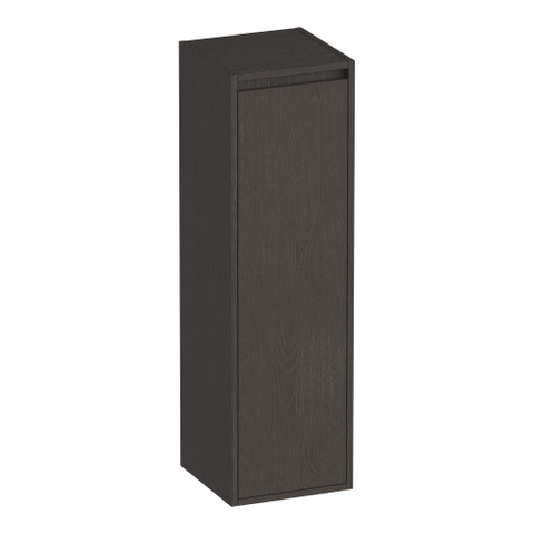 BRAUER Adore armoire de salle de bains - 120x35x35cm - avec 1 porte sans poignée ouvrant à droite Timber Anthracite SW1198198
