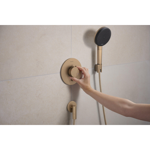 Hansgrohe Porter Fine support de douchette - bronze brossé (bronze) SW1388261