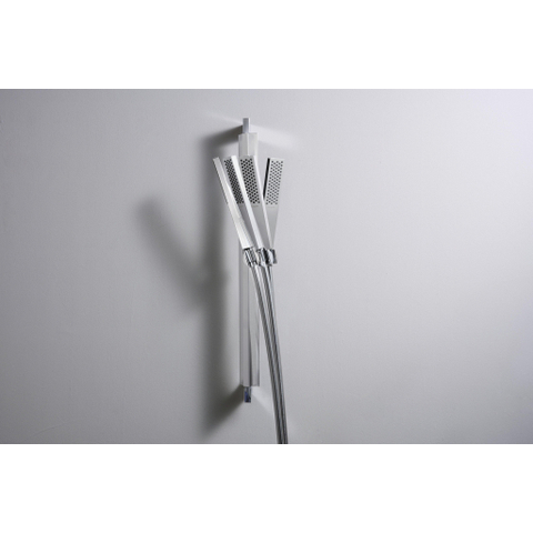 Hansgrohe Pulsify e Staaf - handdouche 100 - 1jet - ecosmart - hoogglans chroom SW918083