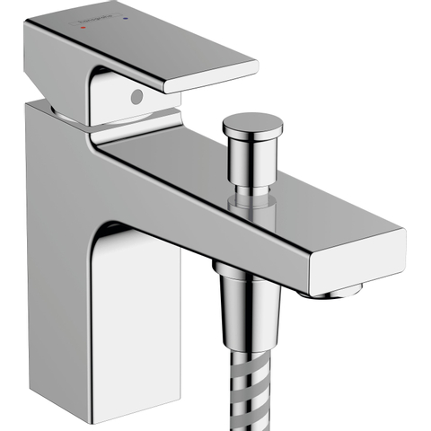 Hansgrohe Vernis Shape badkraan staand - 95mm badrand - hoogglans chroom SW651401