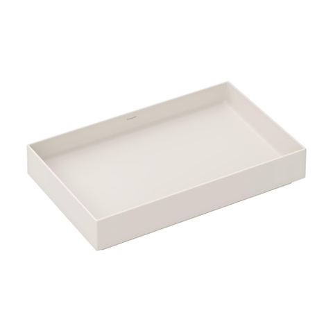 Hansgrohe Xuniva opzetwaskom - 65x40x12cm - rond - sand matt (beige) SW1413700