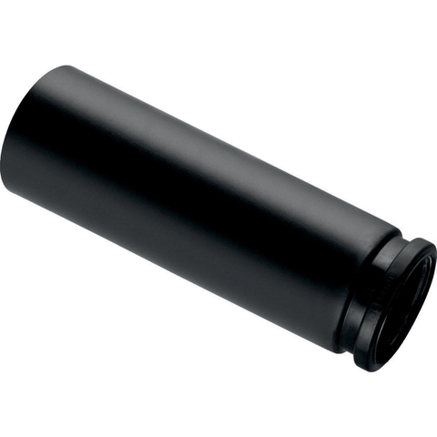Geberit afvoer manchet - voor hangWC's - PE - kunststof - D90 - L - 310mm - zwart (wit) 0711499