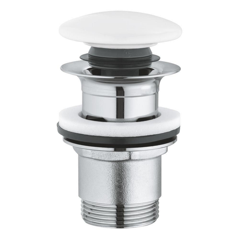 GROHE Essence afvoerplug push-open keramisch - wit SW1477591