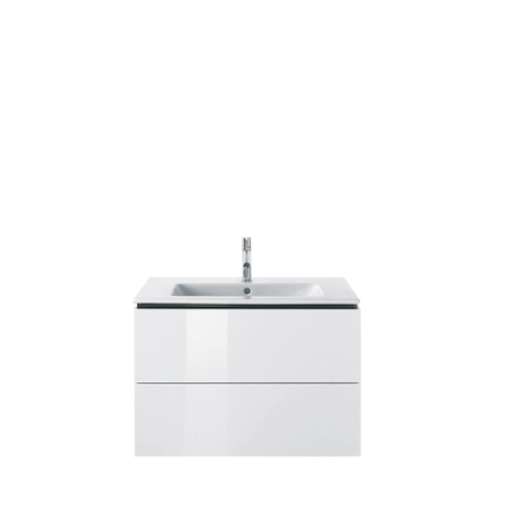 Duravit Me by starck lavabo - 83x49x18cm - simple vasque - 1 trou de robinet - blanc 0293429