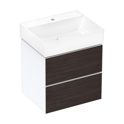 HansGrohe Xevolos E Lavabo 600/480 avec trou pour robinet sans trop-plein, SmartClean SW995523