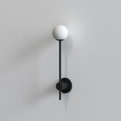 Astro Orb Single applique murale excl. G9 noir mat SW680088
