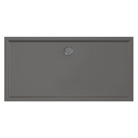Xenz Mariana Receveur de douche - 160x80x7 - Acrylique - anthracite SW378934