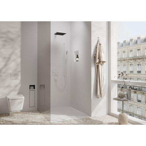 Hansgrohe Pulsify e douchette à main 100 1jet ecosmart+ avec blanc mat SW918195