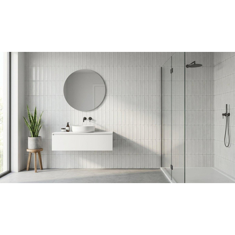 SAMPLE Terravito Gipuro Wandtegel - 60x120cm - gerectificeerd - mat Wit SW1449088
