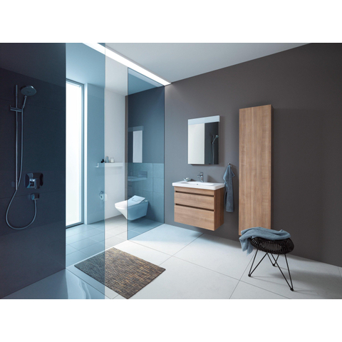 Duravit Durastyle Meubelwastafel - 80x48cm - met 1 kraangat - met overloop - wit SW54145