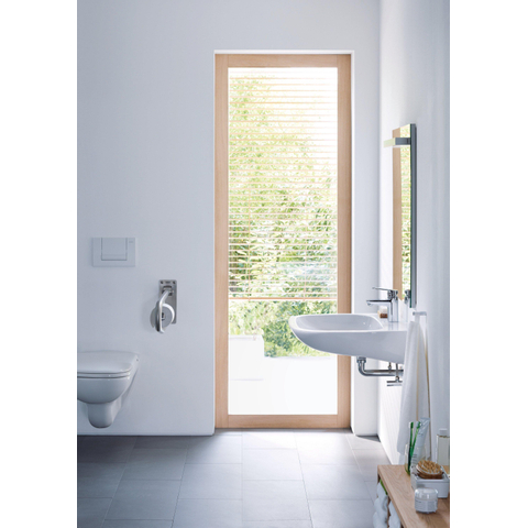 Duravit D-code - D-Code - Vital - wastafel - met overloop - met kraanvlak - 600x550 mm - wit - barriërevrij - wit 0295860