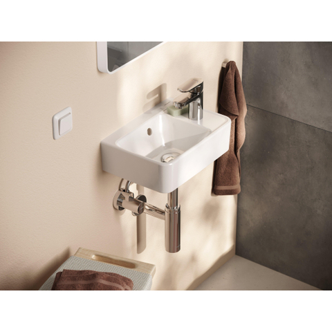 Hansgrohe Vernis Blend Eengreeps wastafelmengkraan - 70 brass - zonder afvoer - hoogglans chroom SW651555